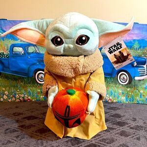 Disney The Child Halloween Greeter plush NWT